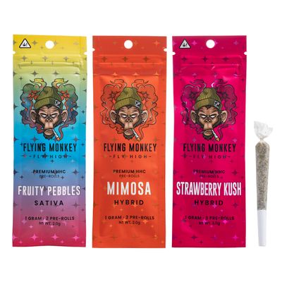Flying Monkey Premium HHC Pre-Rolls 1 gram