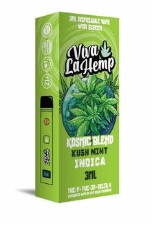 Viva La Hemp Kosmic Blend Disposable 3G - Kush Mint Indica