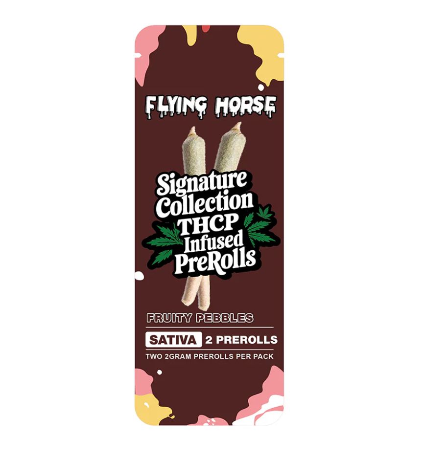 Flying Horse Infused Pre-rolls 2G, Choose A Flavor: Fruity Pebbles (Sativa) 2pk