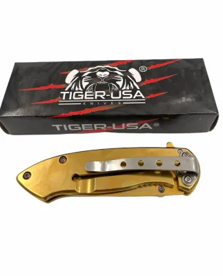 Tiger USA Pocket Knives | GOLD 4.5