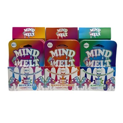 Mind Melt Mushroom Tablets 5,000mg per pack | 2,500 per tab