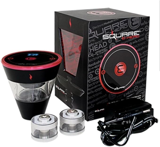 Hookah Bowl Rechargeable Electronic E Head hookah — Black