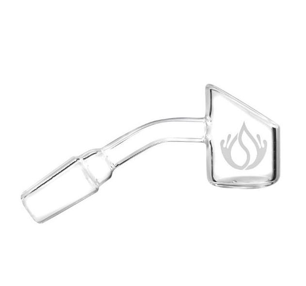 Social Swirl Side Car Quartz 25mm Banger (Q439) | 14mm to 19mm | Male