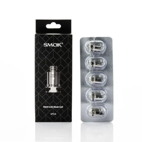 Smok Nord Replacement Coils (5 pack) | 0.6ohm
