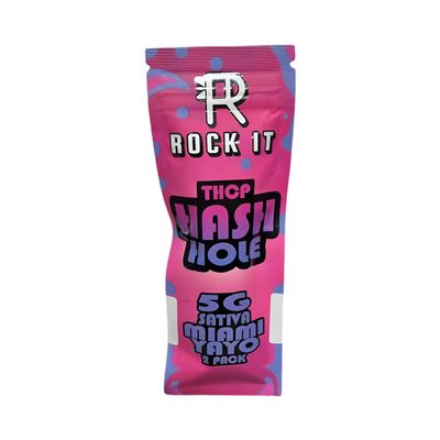 Rock IT Hash Hole THC-P 5G 2pk Prerolls