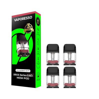 Corex XROS Series Replacement Pod By Vaporesso | 4pk