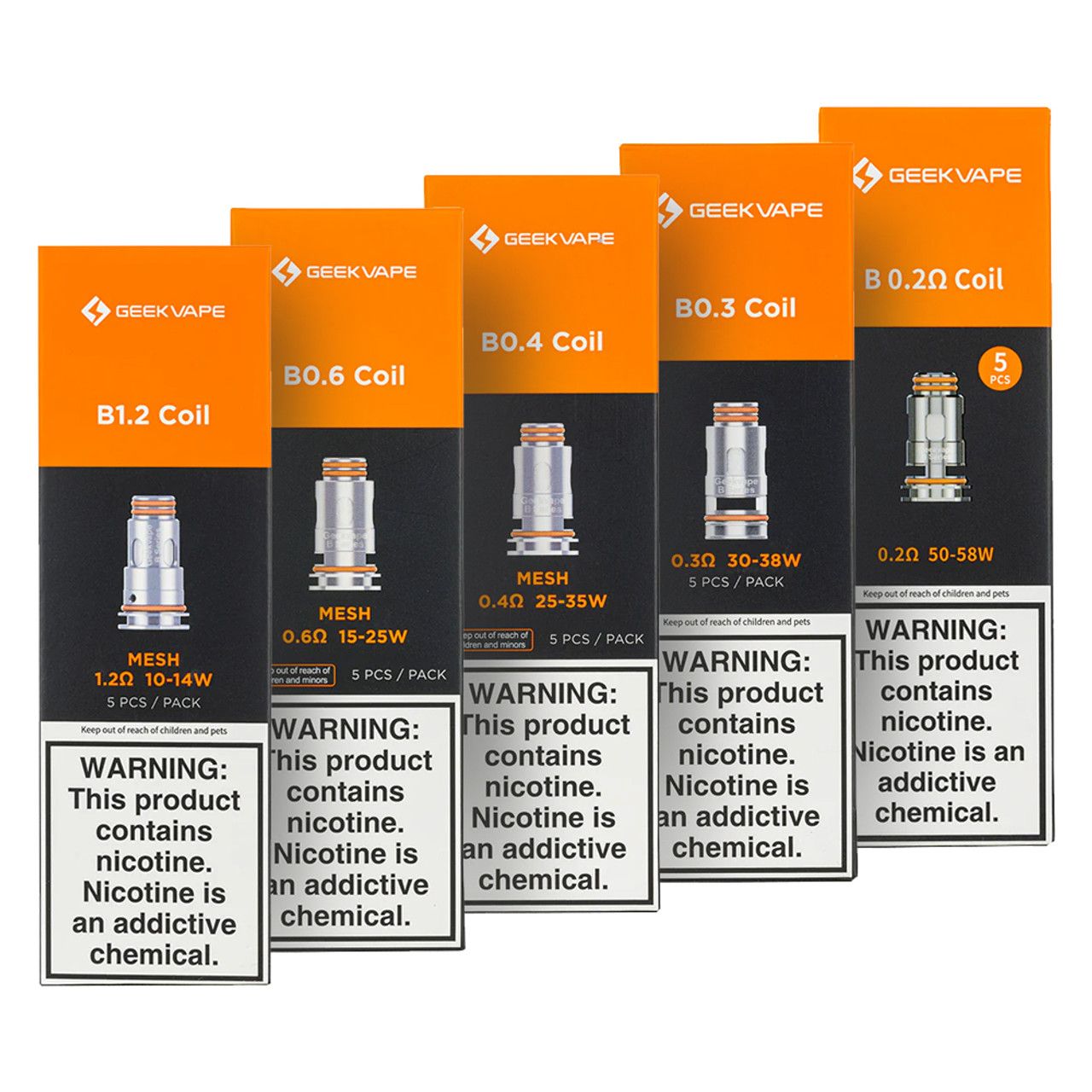 GeekVape B Series Coil  | 5 Pcs