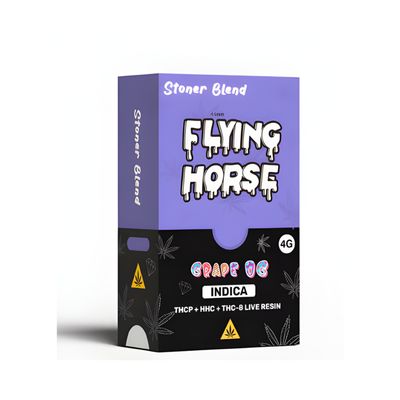 Flying Horse Stoner Blend THC-P+HHC+THC-8 Live Resin Cartridges