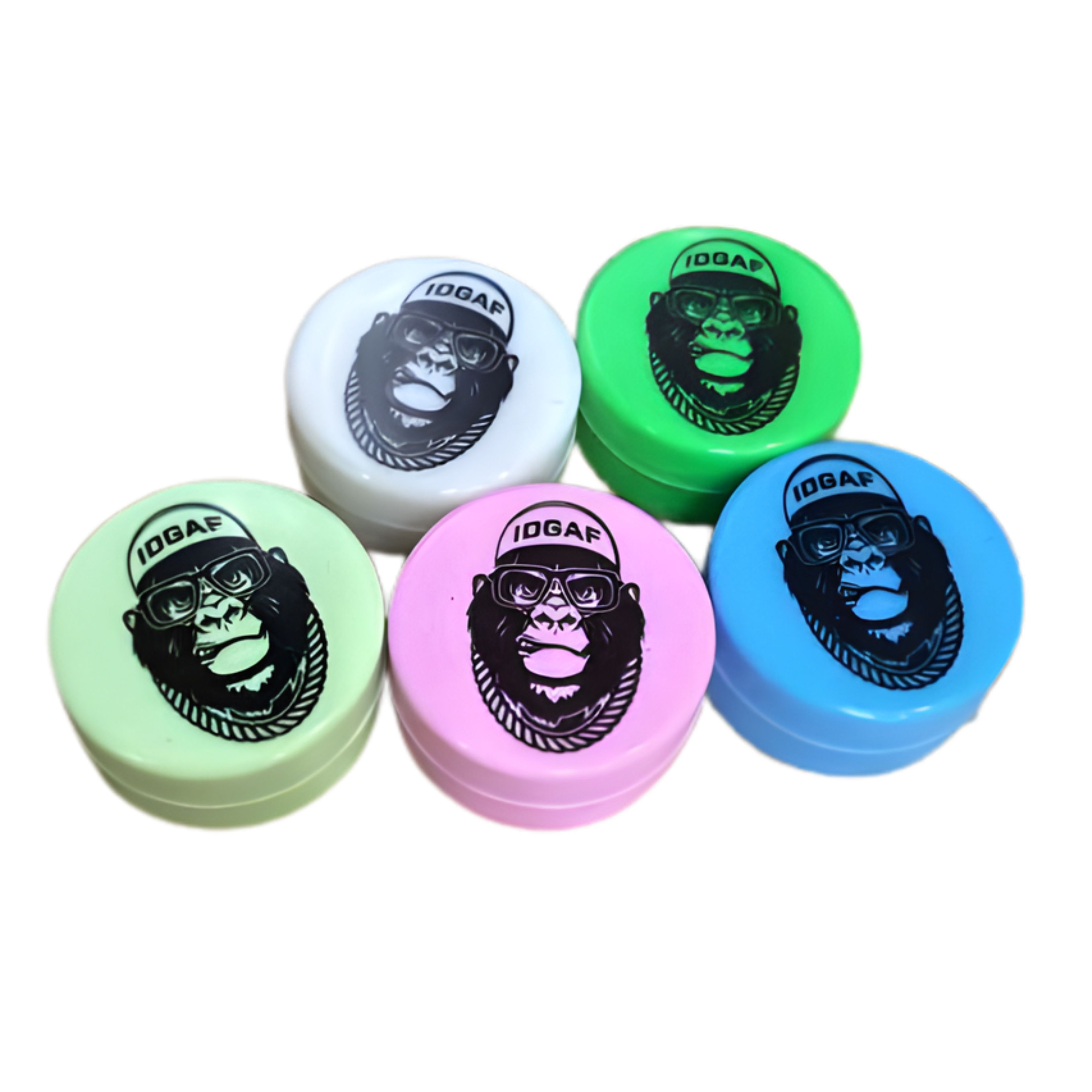 IDGAF Silicone Containers — Blue