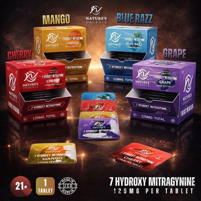 Nature's Organix Premium 7 Hydroxy Mitragynine - 120mg 1 pack