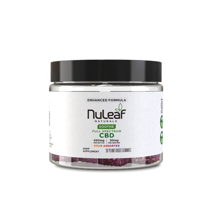 Nuleaf Naturals Full Spectrum CBD Gummies 450mg 30ct