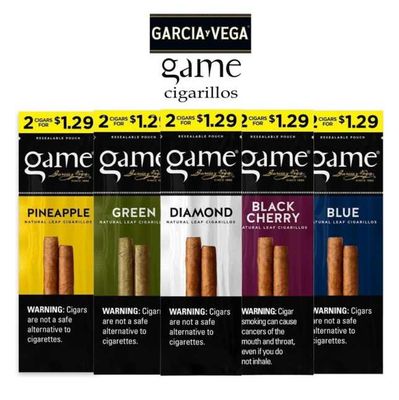 Game Natural Cigars | 2 Pack