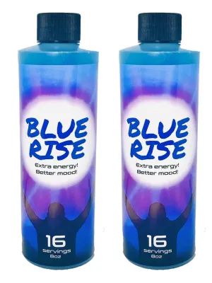 Blue Rise Extra Energy Better Mood | 16 Servings 8 oz