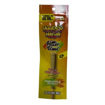 Happy High Hitter Blend 2g THC-P Pre-Roll