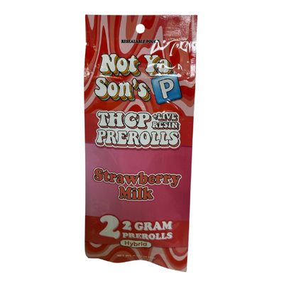 Not Ya Son's P - 2x2g THCP + Live Resin Pre-Rolls