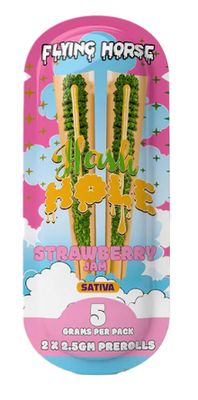 Flying Horse 5g Hash Hole 2-Pack Pre-Roll
