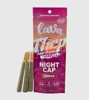 Lava 4.5g THCP Live Rosin 3-Pack Pre-Rolls