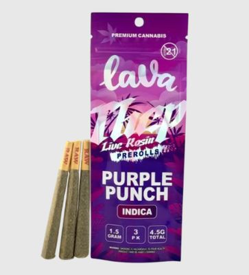 Lava 4.5g THCP Live Rosin 3-Pack Pre-Rolls