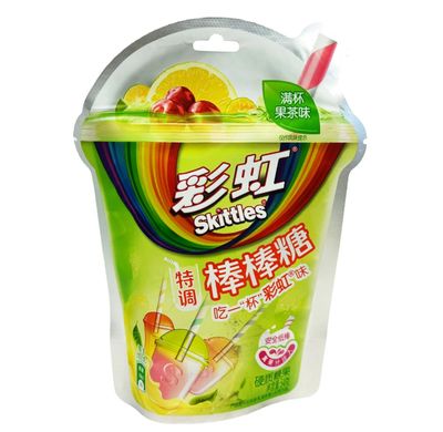 Skittles Lollipops | 54 gram| Fruit Tea