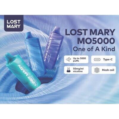 Lost Mary MO5000 Rechargeable Disposable | 5000 Puffs | 5% Nicotine