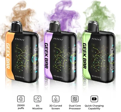 Geek Bar Pulse X Disposable Vape 25,000 Puffs in Regular Mode. Comes with 5% Nicotine. Available for nationwide shipping and local delivery in Atlanta for $19.99