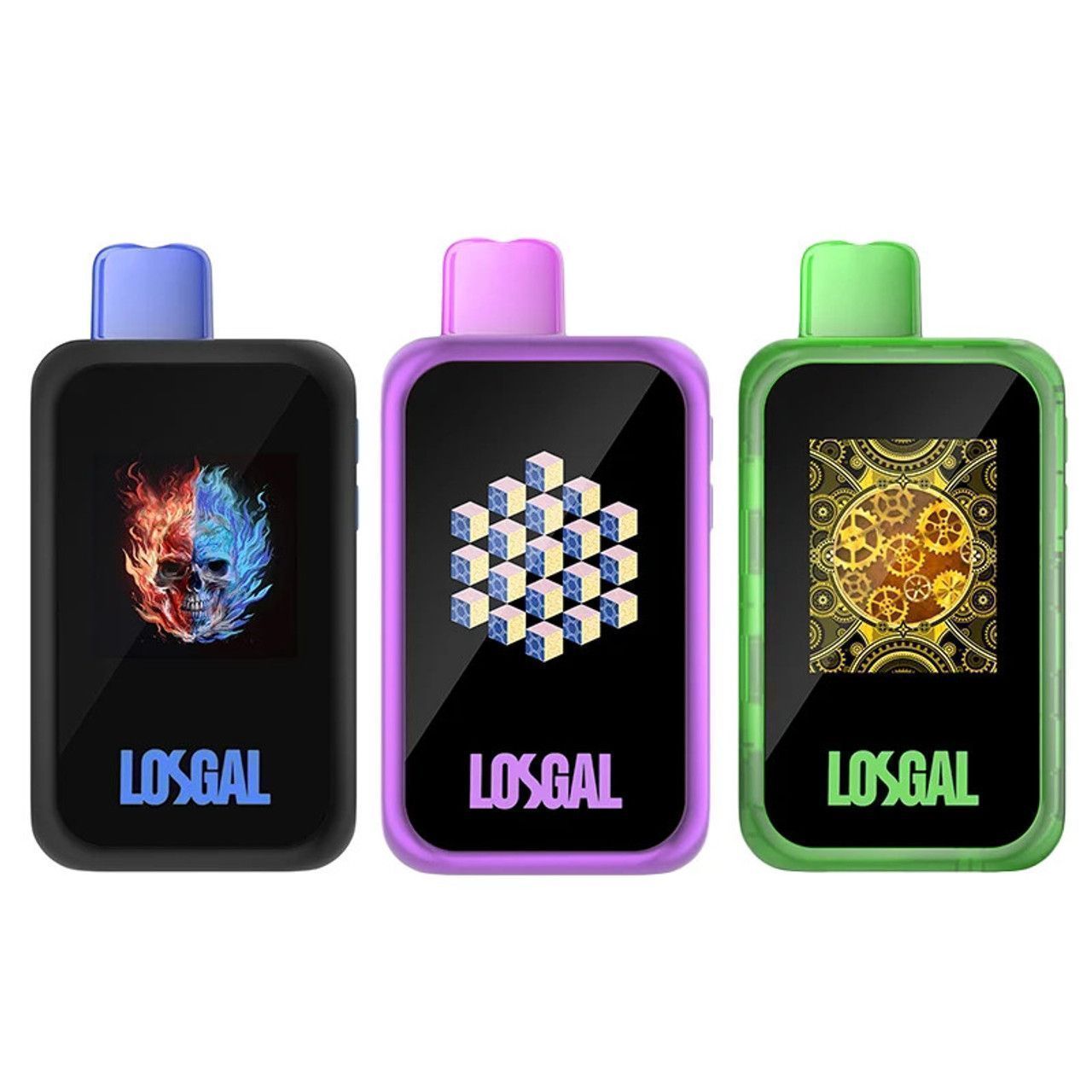Losgal Powered by Lost Mary MC25,000 Disposable Vape | 5% Nicotine Geometric Edition — Peach+