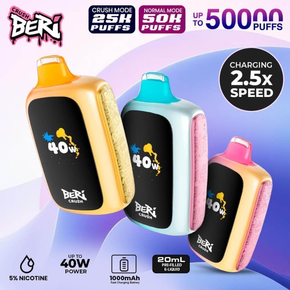 Beri Crush 50k Disposable — Banana Taffy