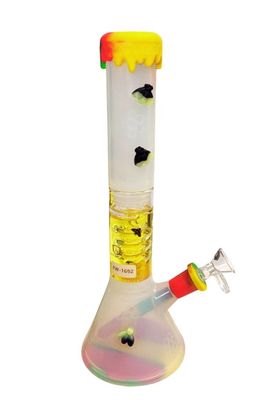 12" Silicone &amp; Glycerin Coil Waterpipe