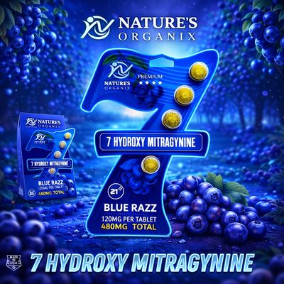 Nature's Organix Premium 7 Hydroxy Mitragynine 480mg