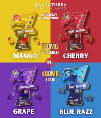 Nature's Organix Premium 7 Hydroxy Mitragynine 480mg