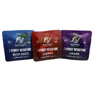 Nature's Organix Premium 7 Hydroxy Mitragynine - 120mg 1 pack