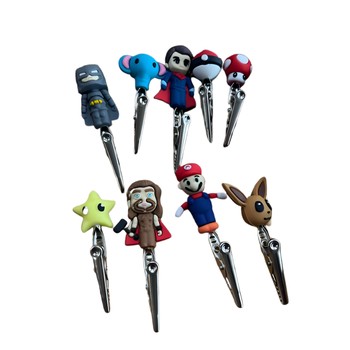 Bud Clips Assorted Charaters