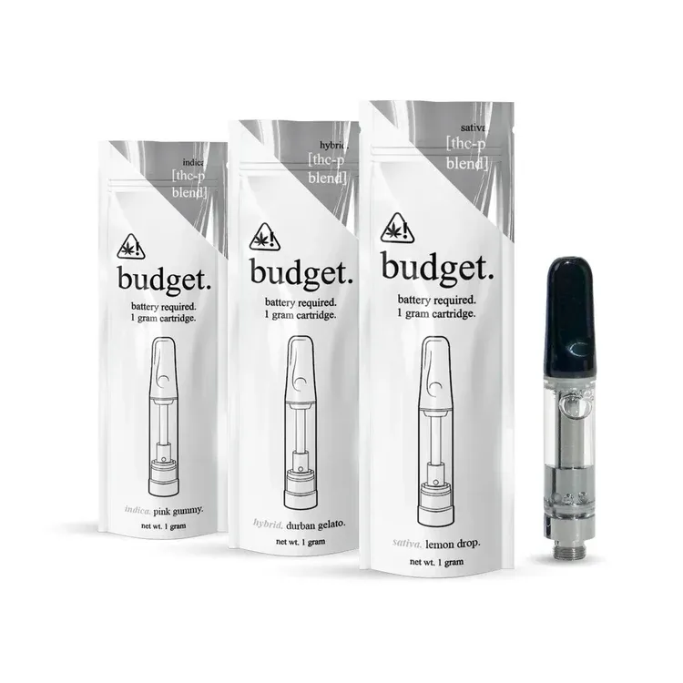 The Budget. 1g THC-P Blend Cartridge