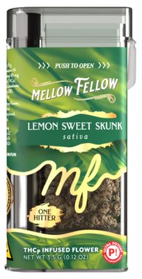 Mellow Fellow 3.5g Infused Flower + One Hitter Kit
