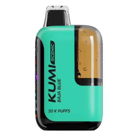 Kumi Scenic 50k Disposable Vape, Choose A Flavor: Baja Blue