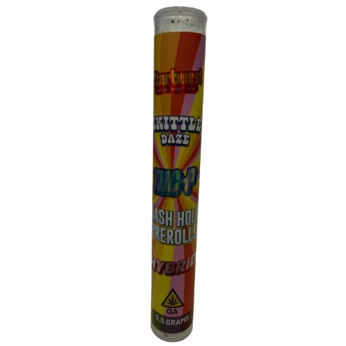 Ztarburst THC-P Hash Hole Prerolls 2.5 Grams, Choose A Flavor: Zkittle Daze (Hybid)