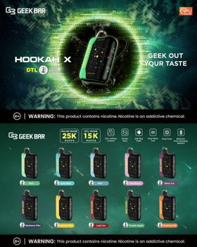Geek Bar Hookah-X 25k