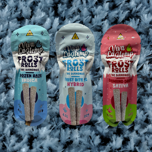 Viva La Hemp 4.5g Frost Rolls 2-Pack Prerolls