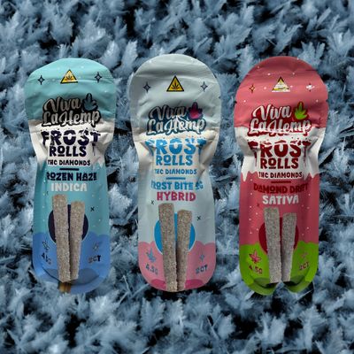 Viva La Hemp 4.5g Frost Rolls 2-Pack Prerolls