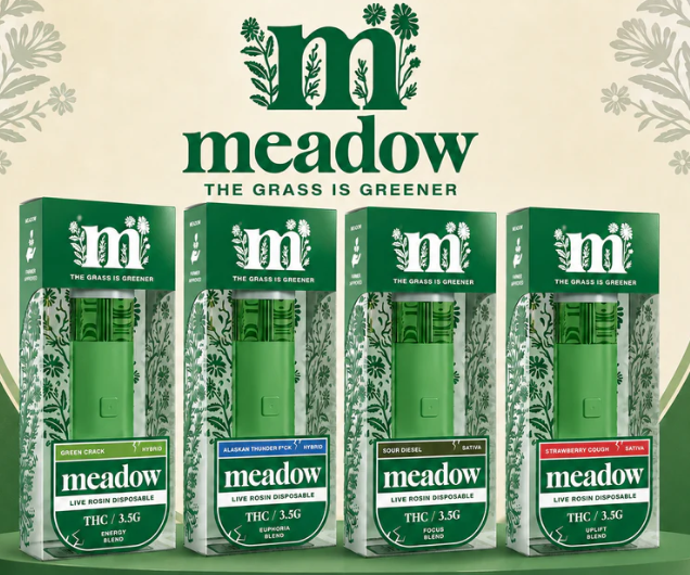Meadow Live Rosin Disposable | 3.5g