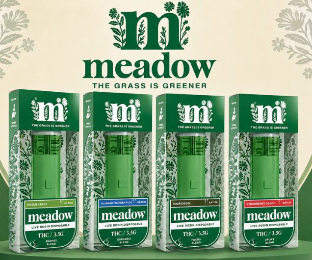 Meadow Live Rosin Disposable | 3.5g