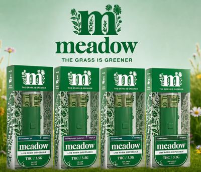 Meadow Live Rosin Disposable | 3.5g