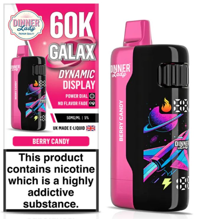 Dinner Lady Galax 60K, Choose A Flavor: Berry Candy