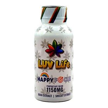 Luv Life Happy Focus Kava + Shilajit Shot | 60mL 1250mg