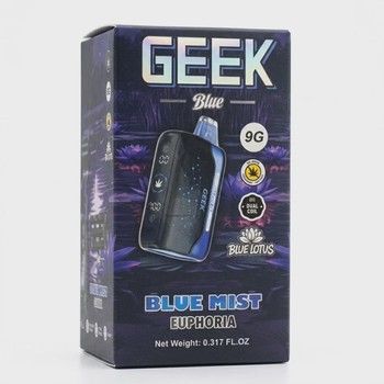 Geek Blue 9g | Blue Lotus Disposable Vape | No THC
