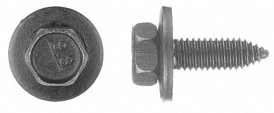 10mm Head Short Small Washer Bolt - Pack of 50