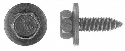 10mm Head Short Small Washer Bolt - Pack of 50