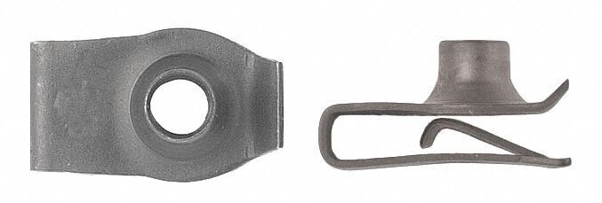 6-1.00mm Short J-Clip/U-Nut - Pack of 25