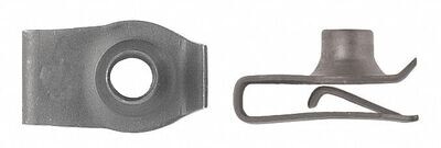 6-1.00mm Short J-Clip/U-Nut - Pack of 25