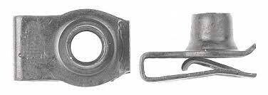 8-1.25mm Short J-Clip/U-Nut - Pack of 25